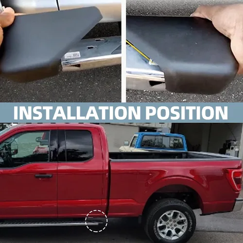 Vista 7 de Tapa de Estribo de Paso Lado del Pasajero Compatible con Ford Expedition F-150 F-250 F-350 Super Duty Lincoln Town Car 3.0L 3.3L 3.5L V6 4.6L V8