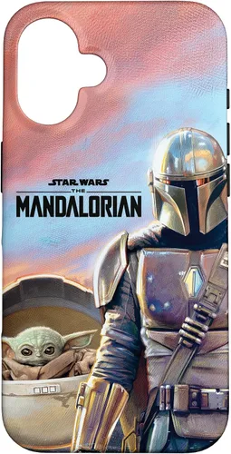 Vista 32 de Star Wars The Mandalorian The Child Painting - Carcasa para iPhone 17