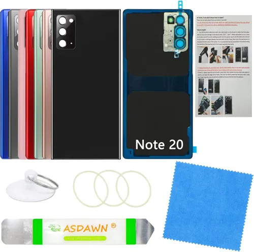 Vista 12 de Para Galaxy Note 8 SM-N950 All Carriers Reemplazo de cristal del panel Cinta preinstalada + lente de cámara preinstalada + kit de herramientas
