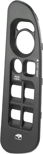 Vista 9 de X AUTOHAUX 5HZ71XDVAD Cubierta de bisel para interruptor de ventana de puerta para Dodge para Ram 1500 2500 3500 2002-2010 Driver lado izquierdo