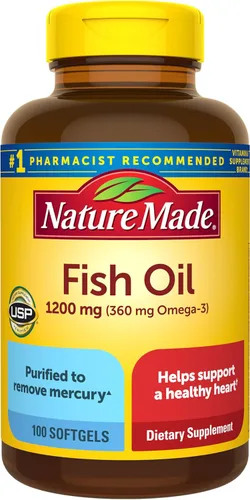 Vista 12 de Nature Made 1400 mg Ultra Aceite de Pescado Omega-3 softgels (130 ct.)