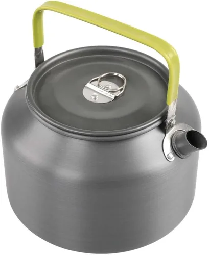 Vista 12 de Aluminio 0.8L al aire libre camping senderismo hervidor cafetera portátil tetera compacta y ligera
