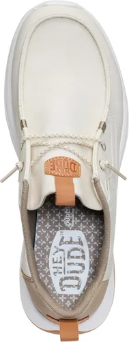Vista 3 de HEYDUDE Wally Drift Classic para hombre Zapatos sin cordones para hombre Mocasines ligeros Sistema fácil de poner Plantilla acolchada