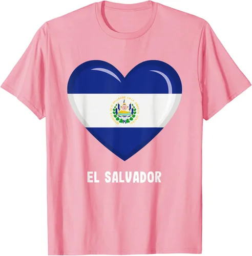 Vista 83 de Camiseta Bandera de El Salvador Camiseta salvadoreña