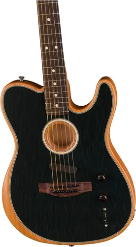 Vista 3 de Fender Acoustasonic Player Telecaster - Guitarra eléctrica acústica, con 2