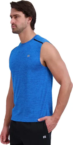 Vista 3 de Russell Athletic Dri-Power - Camiseta de manga corta con cuello redondo para hombre