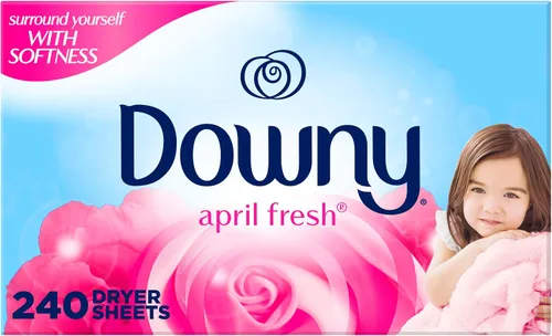 Vista 10 de Downy Hojas para secadora suavizantes de tela, April Fresh, 240