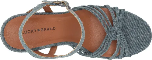 Vista 5 de Lucky Brand Ismene Sandalia de tacón alto con tiras para mujer