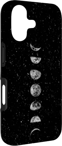 Vista 3 de Moon Phase Bohemian Celestial Lunar Cycle Astronomy Gift Case for iPhone 17