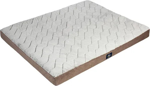 Vista 13 de Serta Cama ortopédica acolchada para perros con parte superior para mascotas - Gris pizarra (XL)