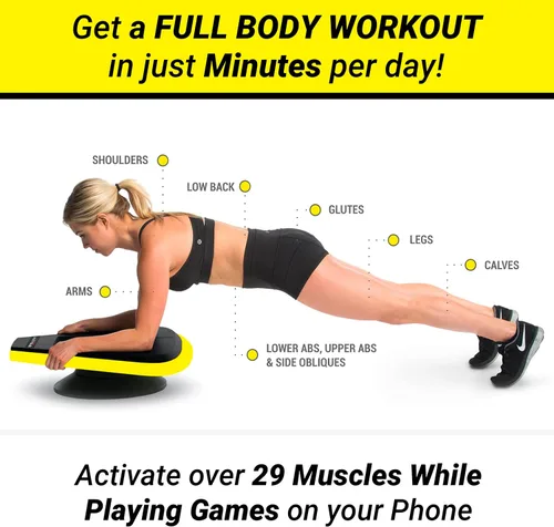 Vista 3 de Stealth Core Deluxe Trainer - Obtén unos abdominales fuertes y un core definido jugando juegos en tu teléfono; aplicación gratis para iOS/Android