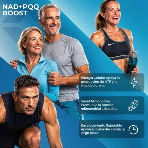 Vista 6 de Best 365 Labs NADPQQ Boost 30 Cápsulas