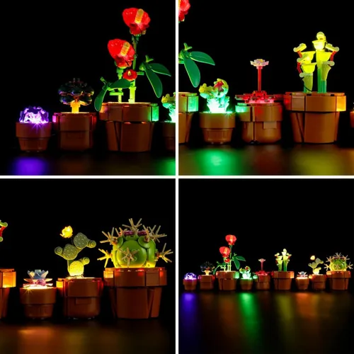 Vista 5 de LIGHTAILING Luz para Lego- 10329 Tiny-Plants - Kit de iluminación LED compatible con el modelo de bloques de construcción Lego - NO incluido