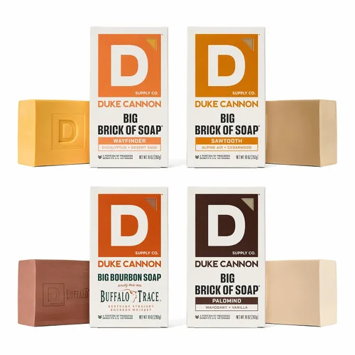 Vista 11 de Duke Cannon Supply Co. Paquete de Jabón en Barra Grande - Jabón para Hombres con Aroma Masculino - Triple Molido - Todos los Tipos de Piel