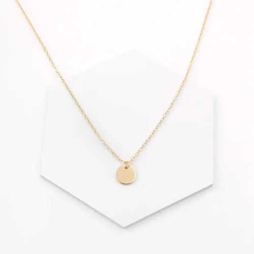 Vista 5 de Aisansty - Gargantilla elegante de varias capas, hecha a mano, con forma de tubo, dije de moneda, colgante de perla y estrella, cadena ajustable