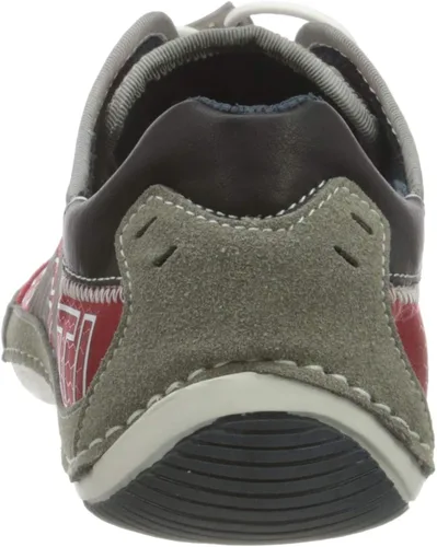 Vista 3 de bugatti denim Herren-Slipper Rot (4)