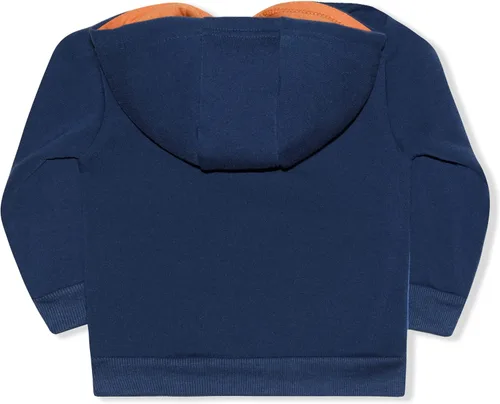 Vista 2 de Blippi Boys Pullover Half Zip Up Hoodie for Toddlers and Little Kids Navy