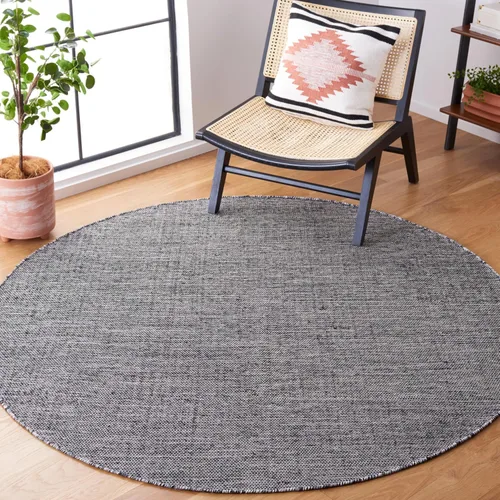 Vista 19 de SAFAVIEH Kilim Collection - Alfombra de pasillo, 2 pies 3 pulgadas x 7 pies, gris y marfil, hecha a mano, lana de cheurón, ideal para zonas de alto