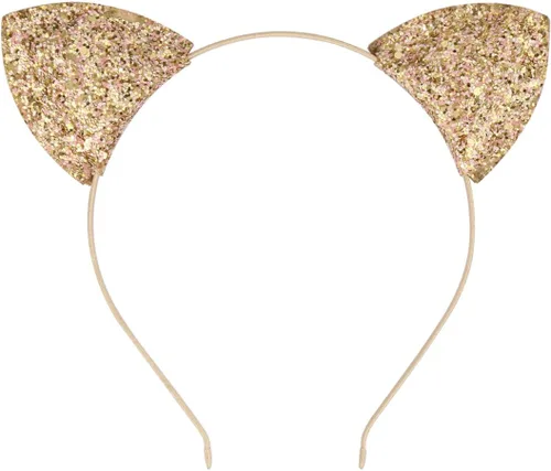 Vista 6 de Diadema con purpurina para orejas de gato, orejas de gato, orejas de gato, con purpurina y orejas de gato, para uso diario y decoración de fiestas