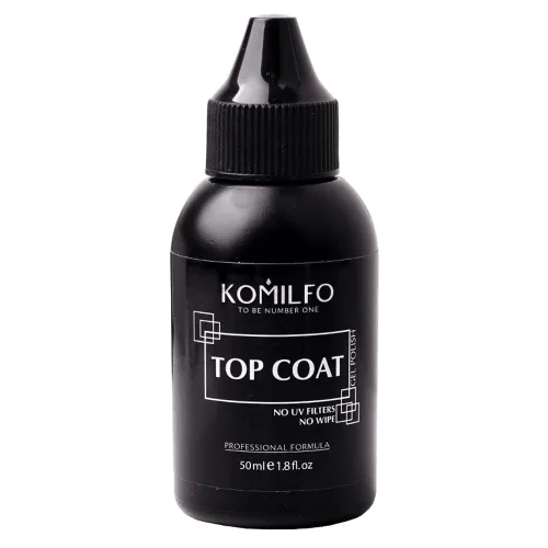 Vista 22 de Colección KOMILFO Base y Top Coat – Base de goma, base de fibra, base X, base de cubierta, base francesa y capa superior UV LED Soak Off Gel Polish