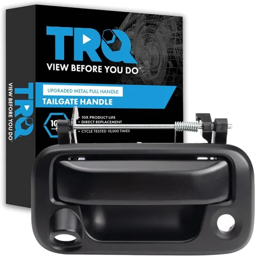 Vista 58 de TRQ Manija de compuerta trasera reforzada de metal cromado compatible con Dodge Ram 1500 2009-2010 2010 2500 3500 2011-2012