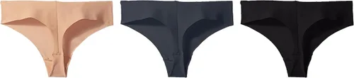 Vista 2 de Calvin Klein - Paquete de 3 tangas invisibles para mujer