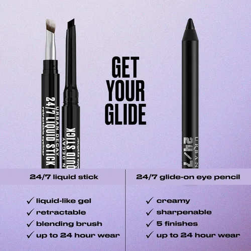 Vista 13 de Urban Decay Lápiz delineador de ojos impermeable 24/7, resistente a las manchas, resistente a las transferencias, uso las 24 horas, color neutro