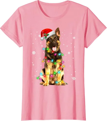 Vista 14 de Suéter de Navidad para perros de pastor alemán, suéter de Navidad para regalos de perros, Negro, S