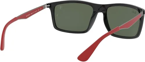 Vista 7 de Ray-Ban Rb4228m Scuderia Ferrari Collection Rectangular Sunglasses