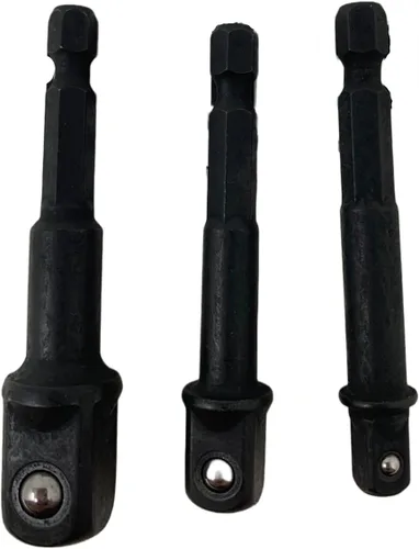 Vista 2 de DeWalt Impact Driver Ready - Juego de adaptadores de dados de 3 piezas DW2541IR, DW2542IR, DW2547IR