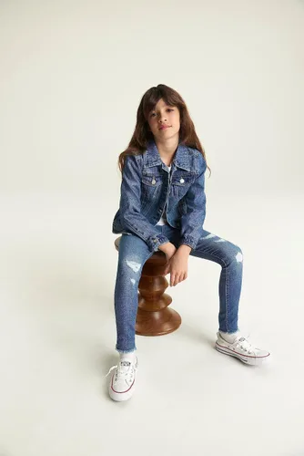 Vista 9 de Levi's Jeans ajustados de tiro alto 720 para niñas