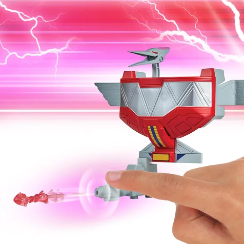Vista 3 de Mighty Morphin Power Rangers: Re-Ignition - Dinozord Pterodáctilo Combinable de Playmates Toys