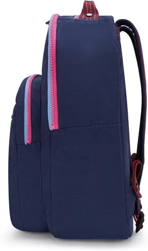 Vista 6 de Kipling Mochila para portátil Seoul de 15 pulgadas para mujer, duradera, espaciosa, con correas acolchadas para el hombro, funda protectora