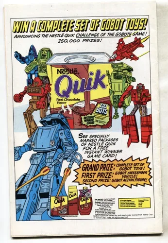 Vista 2 de Transformers #12 1986-Marvel cómic