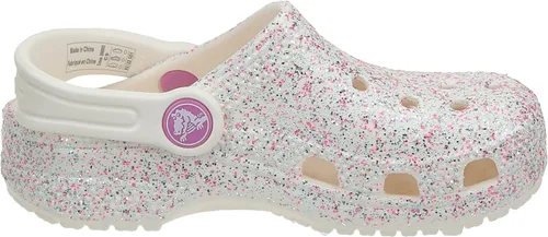Vista 9 de Crocs Zuecos clásicos con purpurina niño pequeñoniño grande