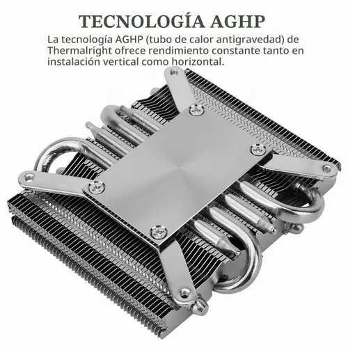 Vista 2 de Thermalright AXP90-X36 Enfriador de aire de CPU de perfil bajo