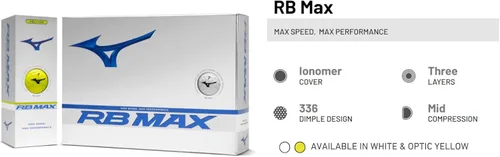 Vista 6 de Mizuno RB MAX - Pelotas de golf