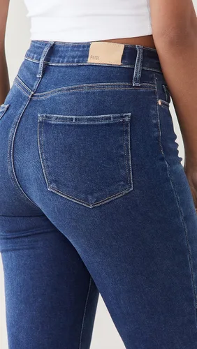 Vista 5 de PAIGE Vaqueros de tobillo atrevidos de mezclilla para mujer