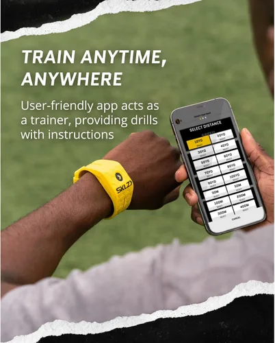 Vista 7 de SKLZ Sistema de entrenamiento atlético Hyper Speed: tecnología deportiva portátil con videos de entrenamiento integrados para mejorar la velocidad