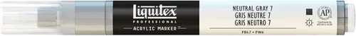 Vista 11 de Rotuladores de pintura Liquitex Professional, de punta ancha, Verde agua brillante, 8mm