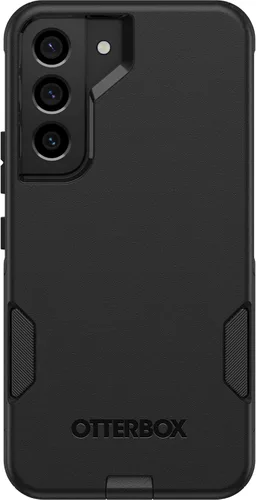 Vista 3 de OtterBox Commuter Series - Funda para Samsung Galaxy S22 (Solo) - Embalaje no minorista - Negro