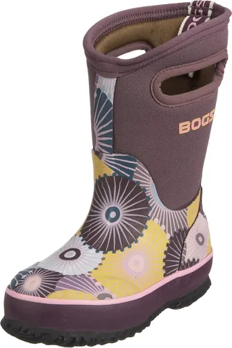 Vista 26 de BOGS Botas de nieve unisex de neopreno con aislamiento de goma de alta impermeabilidad para niños Negro