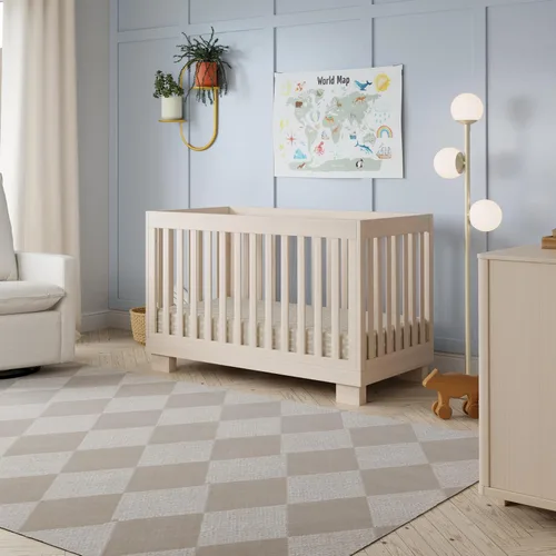 Vista 8 de Babyletto Modo Cuna convertible 3 en 1, color natural lavado