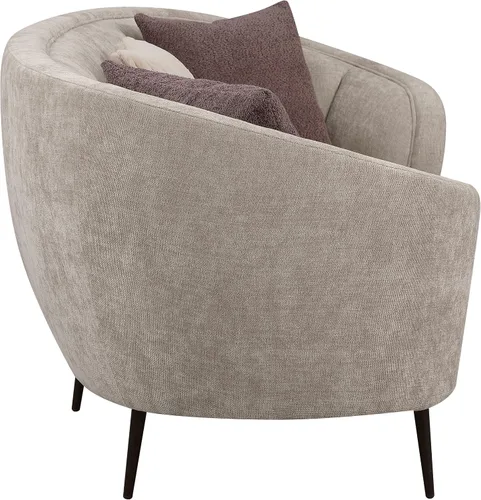 Vista 7 de Coaster Home Furnishings Ellorie - Juego de sofá curvado tapizado de 2 piezas, color beige