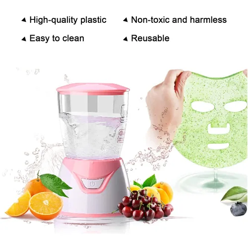 Vista 5 de Máscara facial de 7 tipos, máscara facial para hacer mascarillas reutilizables, máquina de parches, herramienta de máscara facial para salón