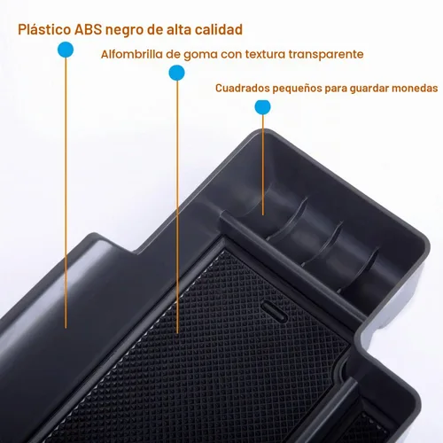 Vista 3 de Bandeja de consola central para accesorios Chevy Colorado/GMC Canyon 2015-2022