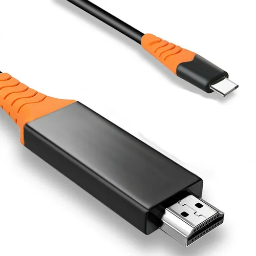 Vista 8 de PRO USB tipo C HDMI compatible con Xiaomi 16 Pro Mini a 8k/4k Plus Power 6 pies/5.9 ft Cable: Full 4k 2160p @60Hz/8k 7680x4320@30Hz Thunderbolt 3/4