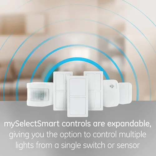 Vista 9 de GE myselectsmart - Sensor inalámbrico de control de luz