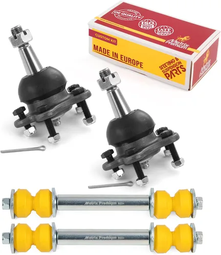 Vista 96 de Metrix Premium Chassis Parts - Juego de 4 piezas de articulación de rótula superior y barra estabilizadora delantera para Ford Ranger RWD 1998-2011