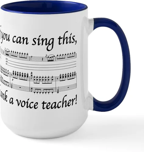 Vista 8 de CafePress Taza de café de cerámica para profesor/matemáticas inglesas, taza de té de 15 onzas